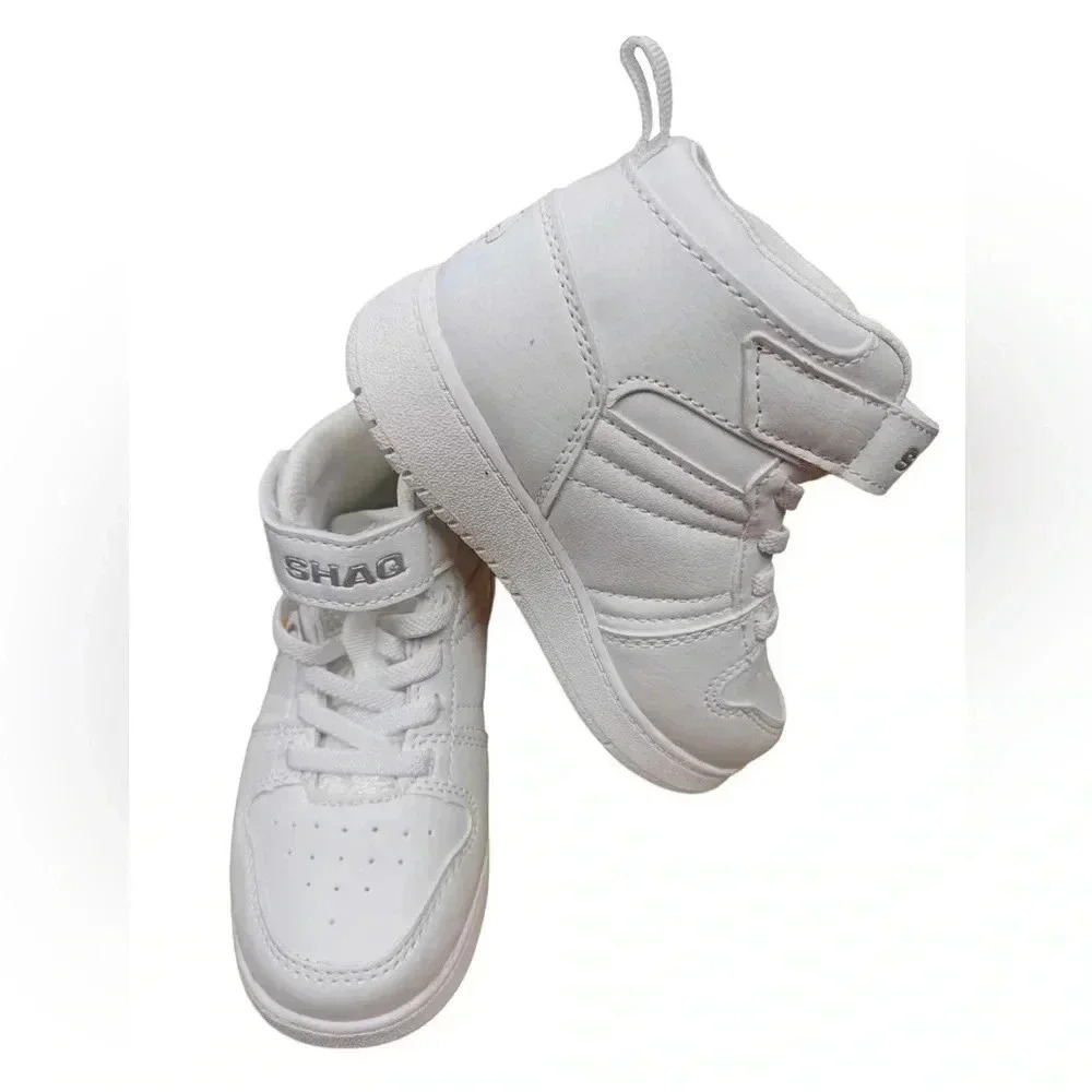 Shaq All White High Top Sneakers Size 9